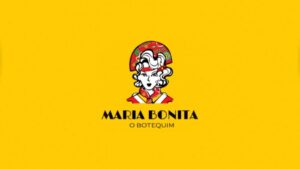 maria bonita botequim logotipo bar brasileiro no porto
