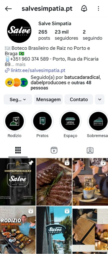 salve simpatia bar porto instagram